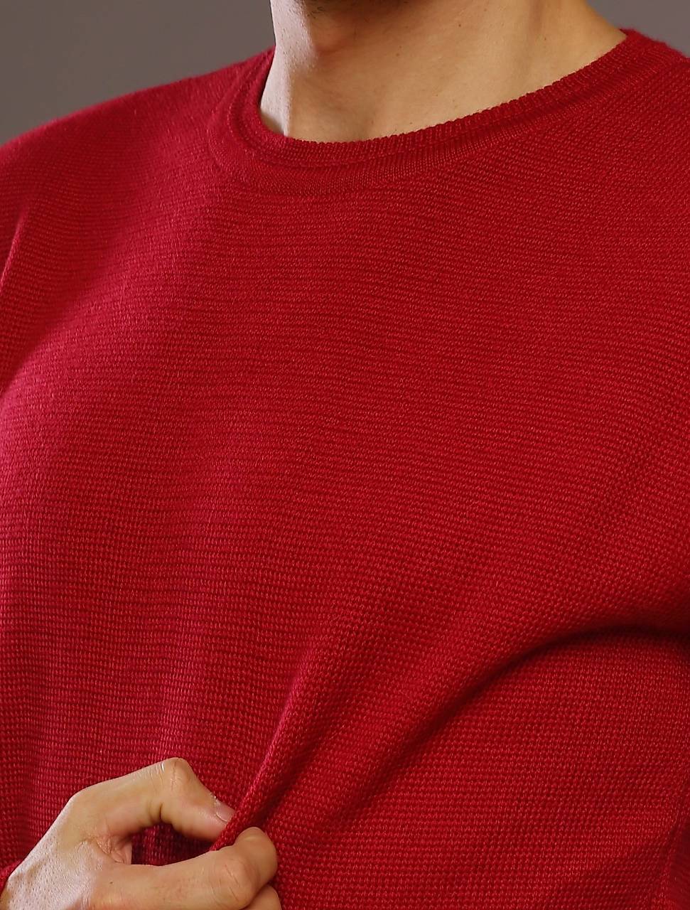 Pohodlný sveter 100% Royal alpaka, muži