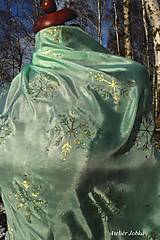 Šatky - Hedvábný šátek Winter - 15230165_