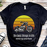 Topy, tričká, tielka - Tričko pre motorkára, tričká pre motorkárov, Motorkarske tricka, moto tricka - 15229701_