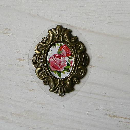 Polotovary - Kovový rámik staromosadz-RM027 / 4cmx5cm/ - 15230263_