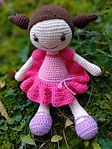 Hračky - Ružová bábika - 15230808_