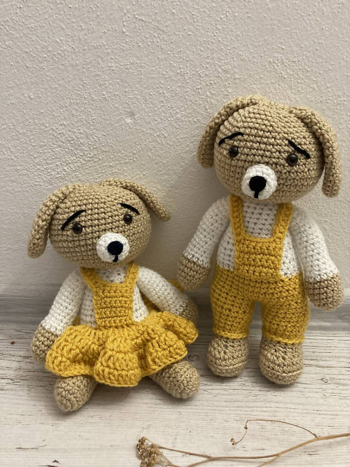 Hračky - ON a ONA zvieratká PSIKOVCI - 15233816_