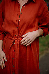 Šaty - Koseľové šaty Dakini maxi dĺžka - 15234765_