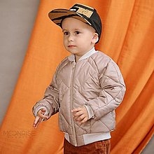 Detské oblečenie - Detská bomber bunda - beige - 15237156_