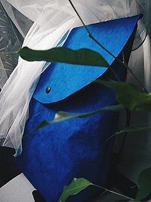 Batohy - Papírový batoh king blue // black - 15236774_