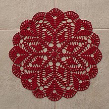 Úžitkový textil - Čipka “Amaryllis” - 15242017_