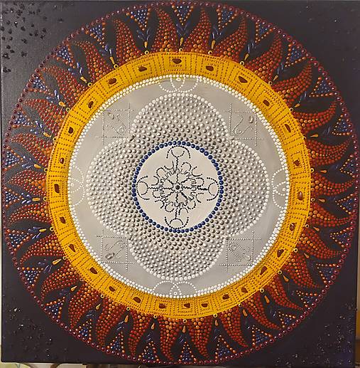 Obrazy - Mandala EL'ACHAI - 15245898_