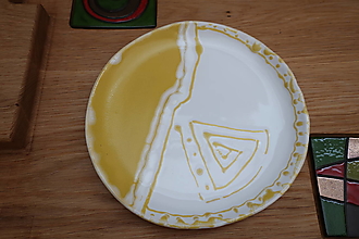 Nádoby - Keramický tanier - 15246666_