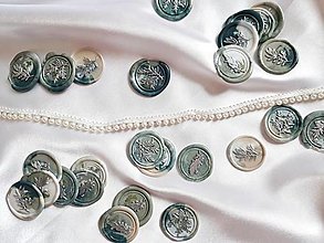 Materiál ručne robený - Pečate MARBLE - 15248448_