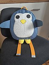 Detské tašky - Detský ruksak tučniak - 15253269_