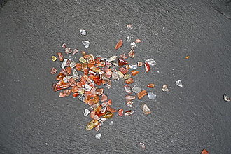 Minerály - Karneol zlomky - 15252030_