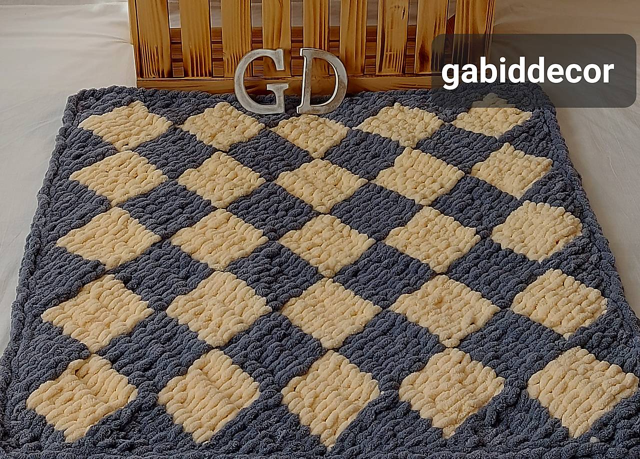 Pachwork jemnučká a ľahká deka z priadze alize puffy