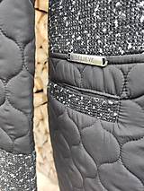 Bundy a kabáty - Dámsky kombinovaný zimný kabát - 15252601_