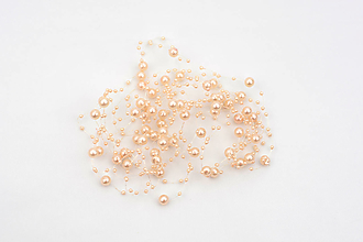 Korálky - Marhuľové perličky - 15255045_