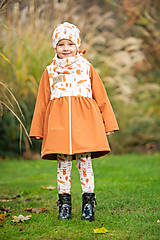 Detské oblečenie - prechodný softshell kabátik líška - 15254671_