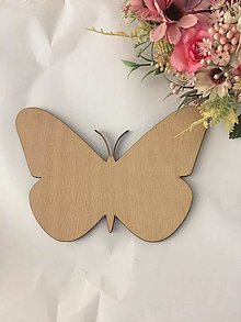 Polotovary - Výrez motýlik - 15254743_