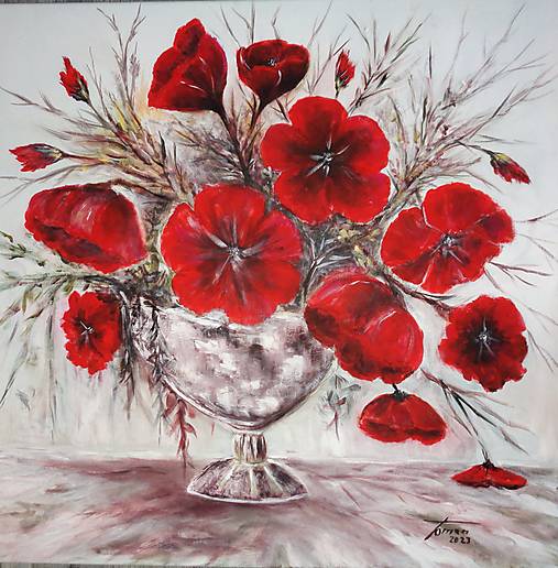 Dekorácie - Dotyk leta ... 80x80 cm - 15257179_