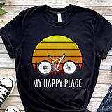 Topy, tričká, tielka - Tričko pre cyklistu, tričko cyklista, bicykel, bicyklovanie, bycikel, cyklisticke tricko, tričká pre mužov, potlač - 15256910_