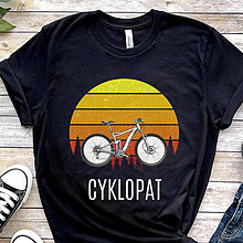 Topy, tričká, tielka - Tričko pre cyklistu, tričko cyklista, bicykel, bicyklovanie, bycikel, cyklisticke tricko, tričká pre mužov, potlač - 15256909_