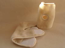 Úžitkový textil - Bandáž na bolesť KOLENA /Nákolenník / Protireumatické chránidlo kolena (velkosť M (55cm ) = najsirsi obvod v rozmedzi 45-55 cm) - 15260884_