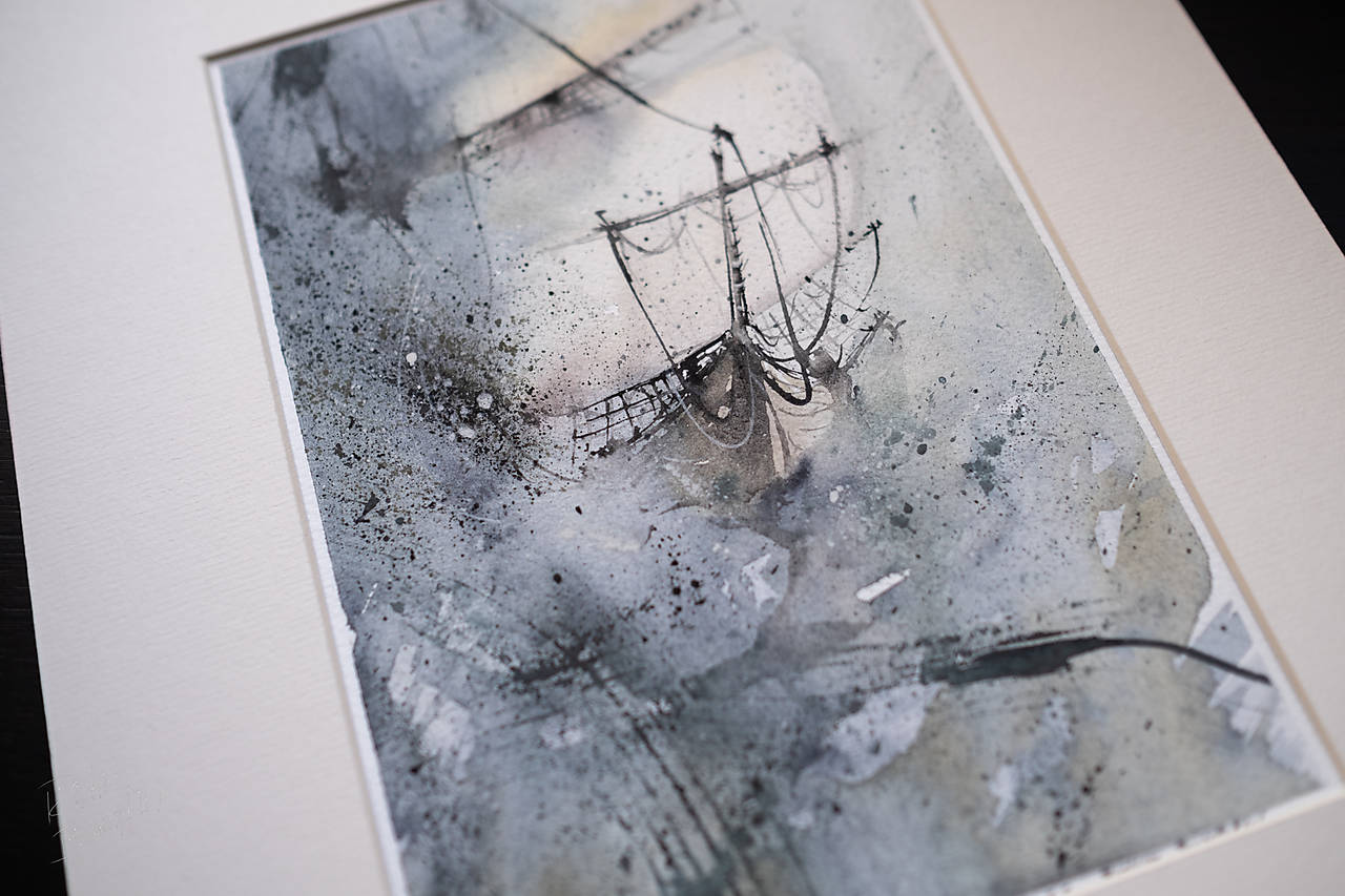 "Louisiana" (watercolor)