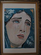 Obrazy - Máriine slzy - 15263612_
