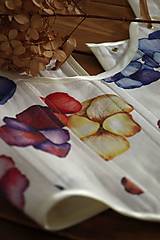 Topy, tričká, tielka - Akvarelový, ľanový korzet II. - 15266493_