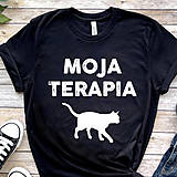Topy, tričká, tielka - Tričko s mačkou, tričko s mačkami, tričko s potlačou mačiek, mačka, mačky, mačička, tričko pre ženy, darček pre ženu - 15266418_