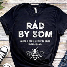Topy, tričká, tielka - Tričko pre včelára, včelárske tričko, tričká pre včelárov, včelár, včelárstvo, včely, tričká pre mužov, darček pre muža - 15266309_