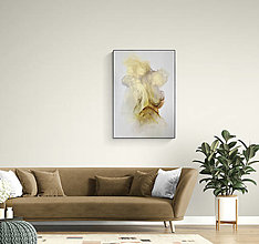 Obrazy - Zlatý abstrakt 70x100cm - 15266014_