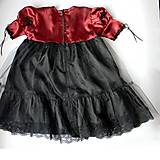 Detské oblečenie - Detské gotické šatočky veľ.104 - 15268017_