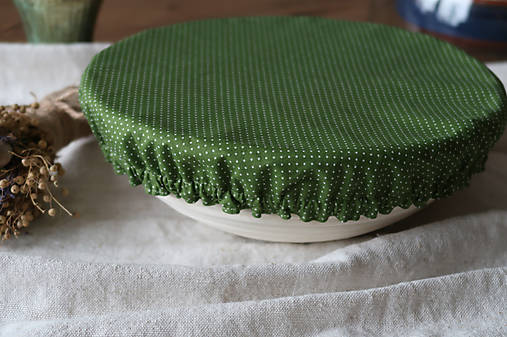 Úžitkový textil - Kváskovacia čiapka 26-28 cm - 15271130_