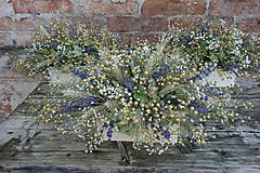 Dekorácie - Svadobná výzdoba zo sušených kvetov - 15276329_