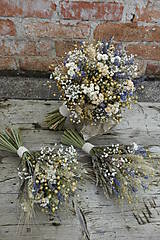 Dekorácie - Svadobná výzdoba zo sušených kvetov - 15276336_