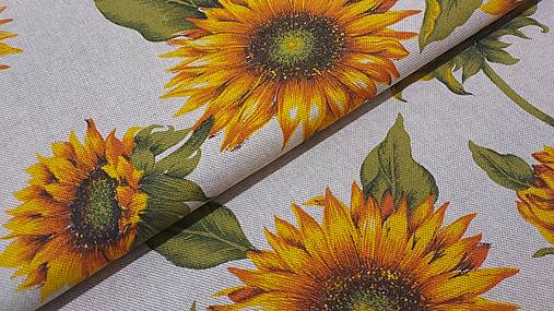 Textil - Slnečnice na režnej - 15277605_