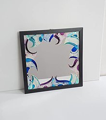 Zrkadlá - Zrkadlo na stenu - abstrakt - Uršula - 15278367_