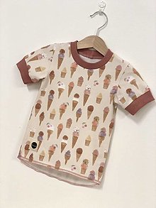 Detské oblečenie - zmrzka tričko - 15278307_
