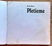 Návody a literatúra - Pletieme, Miroslav Hofman - 15282912_