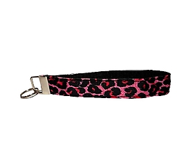 Kľúčenky - Kľúčenka Pink Leopard - 15281550_