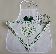 Hračky - mini kuchárska zásterka šťastíčko - 15281412_