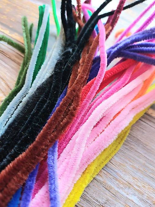 Chlpatý drôtik 30cm