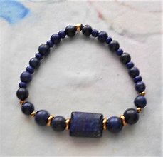 Náramky - Lapis lazuli - 15285179_
