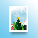 Grafika - Vianočné Obloody - Print - 15285615_