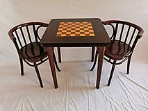 Nábytok - Retro šachový stolík - 15287080_