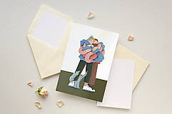  - Valentínska pohľadnica - Uzlíkové objatie3 - 15289014_