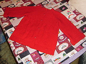 Detské oblečenie - Detský pletený svetrík - 15289174_
