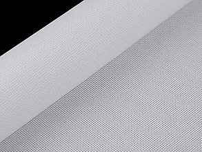 Textil - Vyšívacia tkanina Kanava 54 očiek 5 m (Biela) - 15290893_