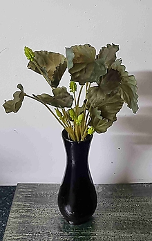 Iný materiál - Begonia zelená 30cm* - dekorácia - 15294342_