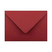 Papier - VÝPREDAJ! Obálka C6 - bordová - 15294006_
