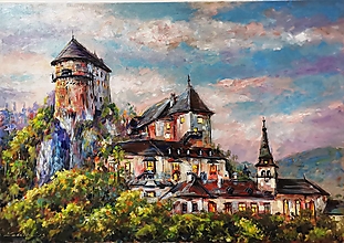 Obrazy - Oravský hrad - 15294372_